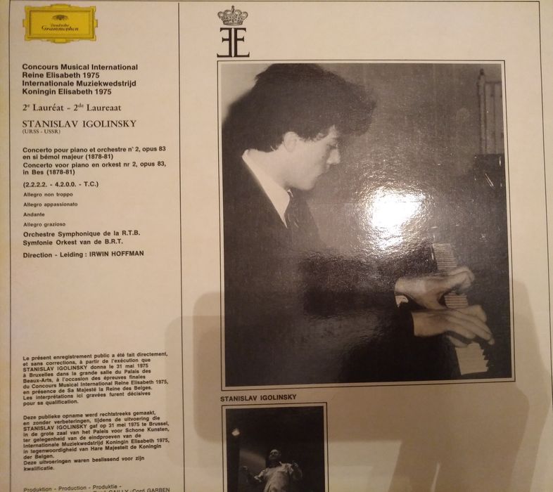 Discuri vinil pianisti Concurs International Regina Elisabetha