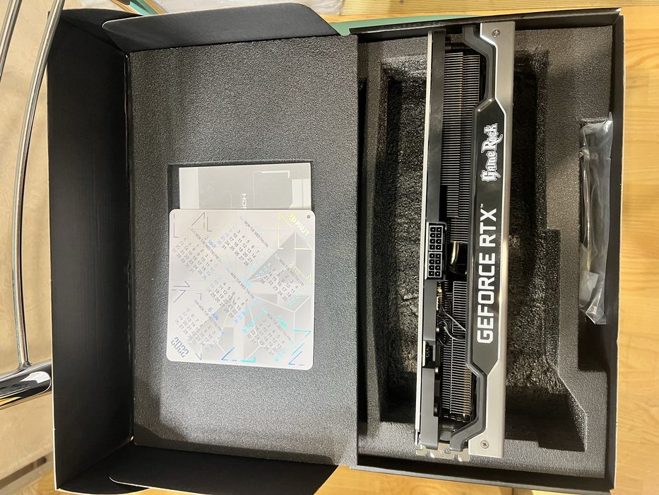 Видеокарта GeForce 3070ti palit Game Rock