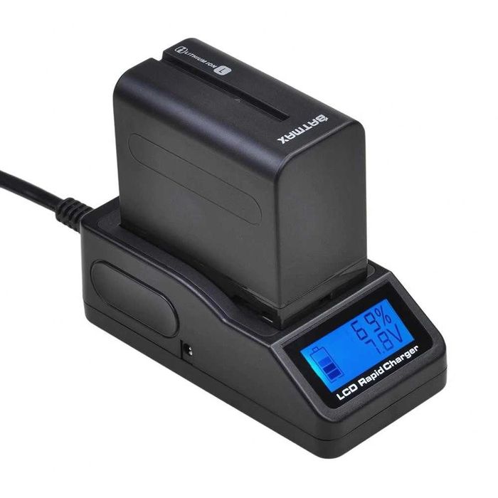 Incarcator FAST acumulatori Sony NP-F NP-F550 NP-F750 NP-F960 NP-F970