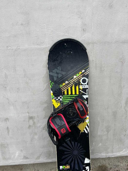 Placa snowboard Volkl Dish 149cm cu legaturi Salomon