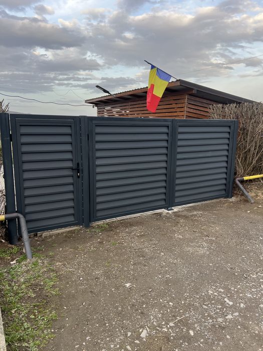 Porți metalice la comandă | Batante și culisante | Măsurători și montaj
