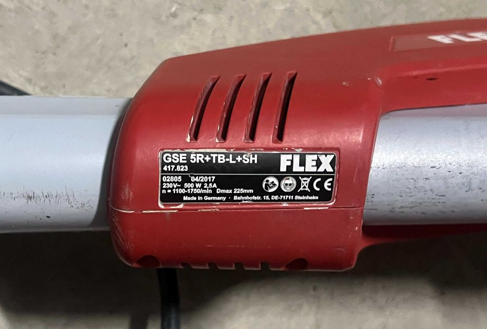 Slefuitor Flex GE-5 girafă 500 W + prelungitor husă, furtun aspirator