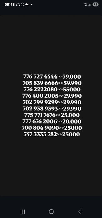 Продам красивые номера