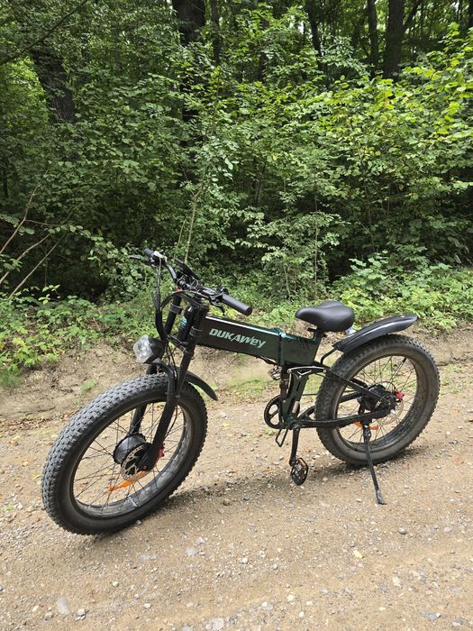 Bicicleta electrica 2x2 (2motoare). DUKAWAY BST 6