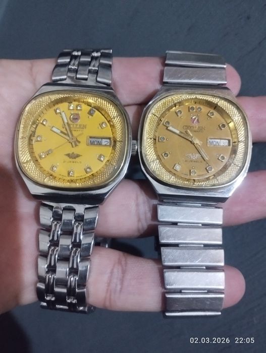 Citizen Automatic Vintage Soat — 21 Jewels, Kun/Sana,