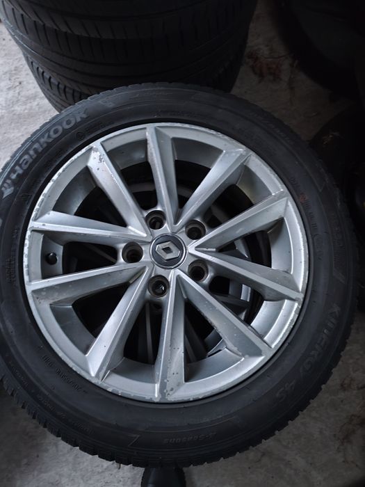 Jante Megane 4 aliaj 16 anvelope iarna