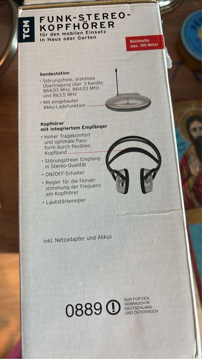 Слушалки нови, неупотребявани