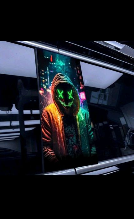 Винилови водоустойчиви стикери за кола