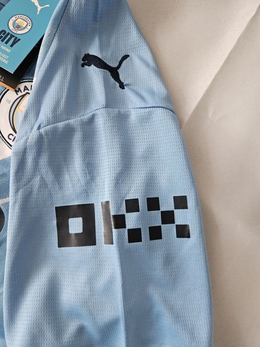 Tricou fotbal Erling Haaland Manchester City Home Kit