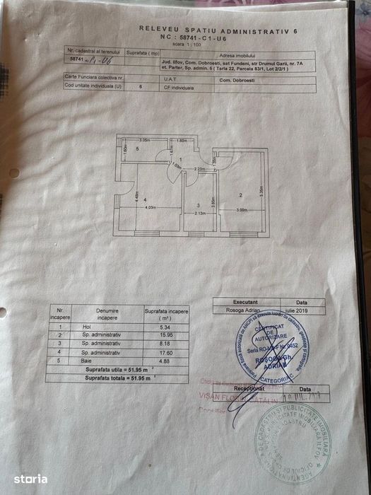 Apartament 2 camere versatil | Dobroesti | Parter | 52 mp | Investitie