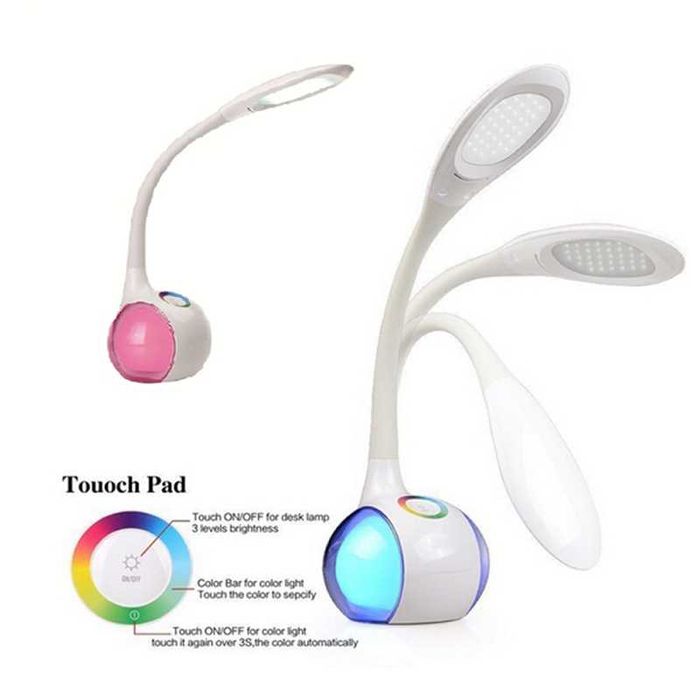 LED настолна лампа  7W , RGB, MODERN