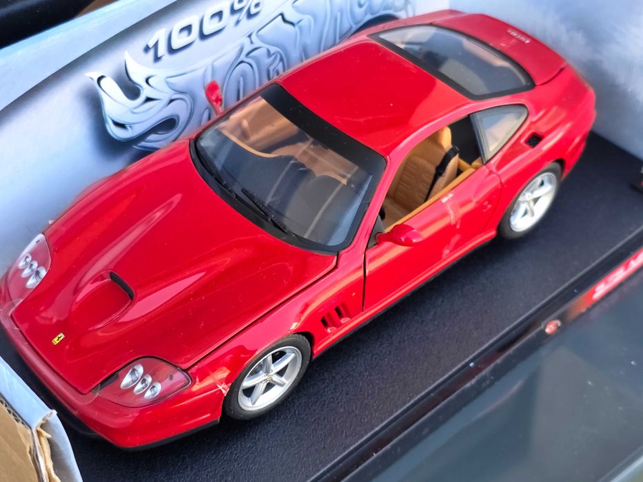 Macheta Auto 1/18 Hotwheels Ferrari 575 MM