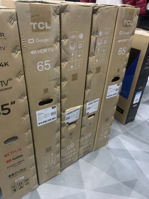 Телевизор TCL 65” 4K Smart Tv Co склада бесплатно доставка по горду