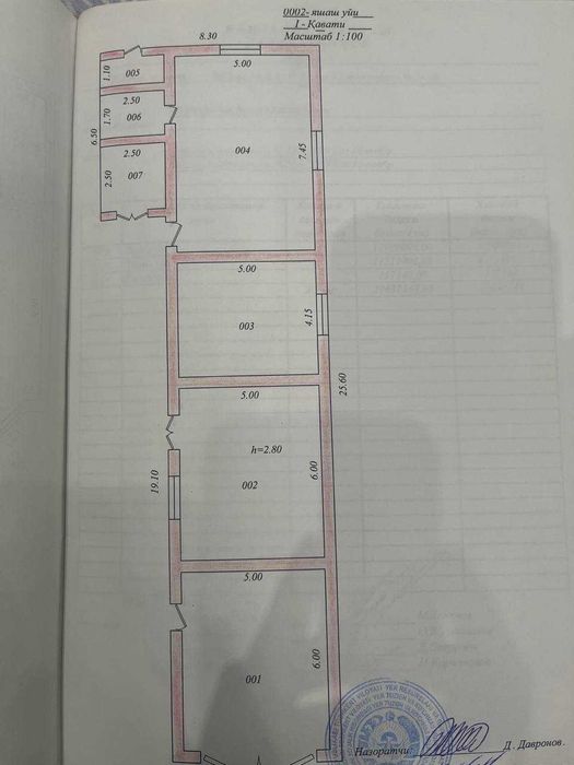 Продается участок с домом коробкой (12 соток) в центре Кибрая