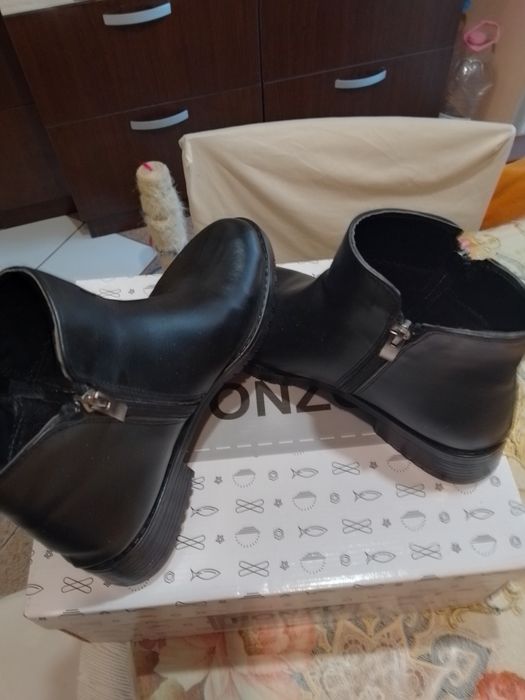 Черни дамски боти