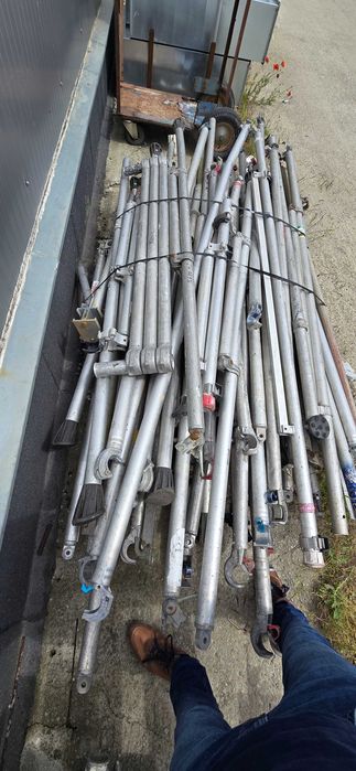 Lot Componente Schela Turn Mobil Aluminiu ALTREX (Olanda) – Lungime 3.00m / Profil Premium RS5