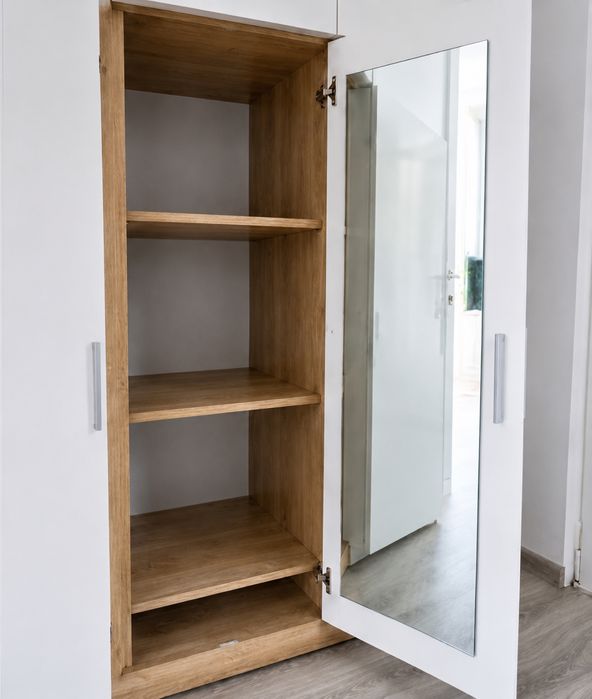Dulap/Pantofar cu oglindă – 139 x 220 x 61 cm