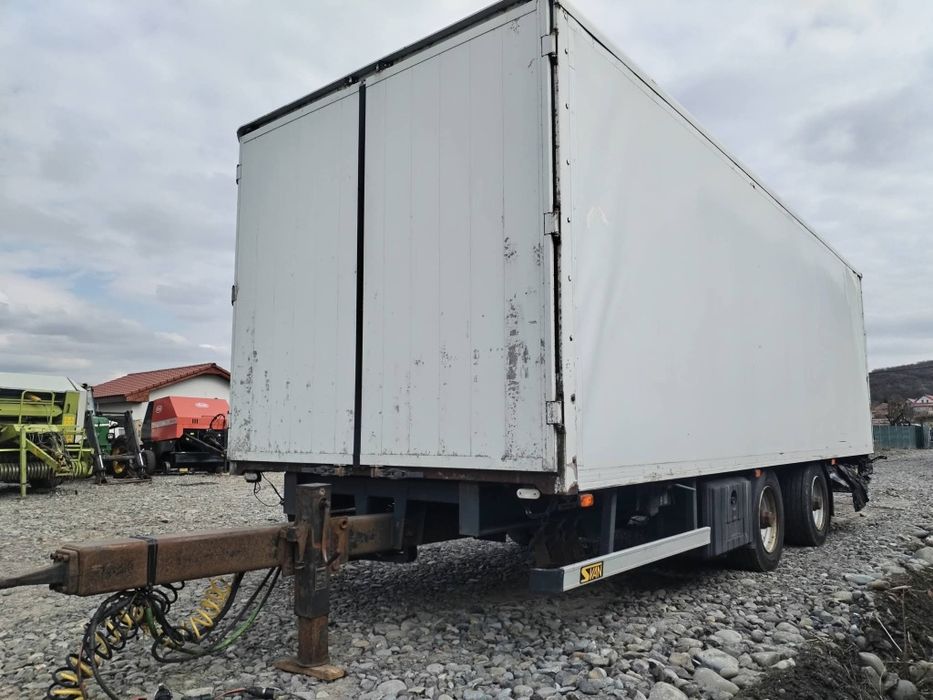 Remorca Tandem 11 t, 2012 ,duba tego 7,3m, lift , Apicol