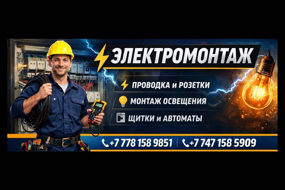 Электромонтажные работы