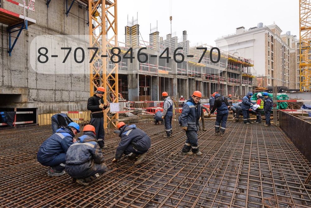 Строительство под ключ | Монолит, кладка | ТОО с лицензией СМР