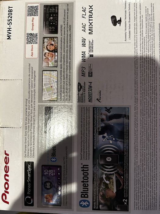 Pioneer CD MVH-S520BT