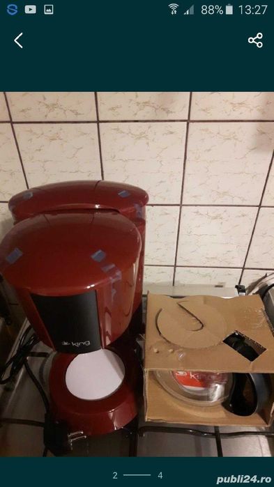 Cafetiera King P 16 -produs NOU