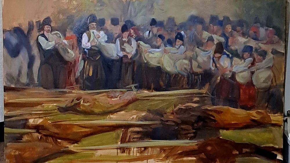 Гергьовден, 100см на 60см, масло върху платно