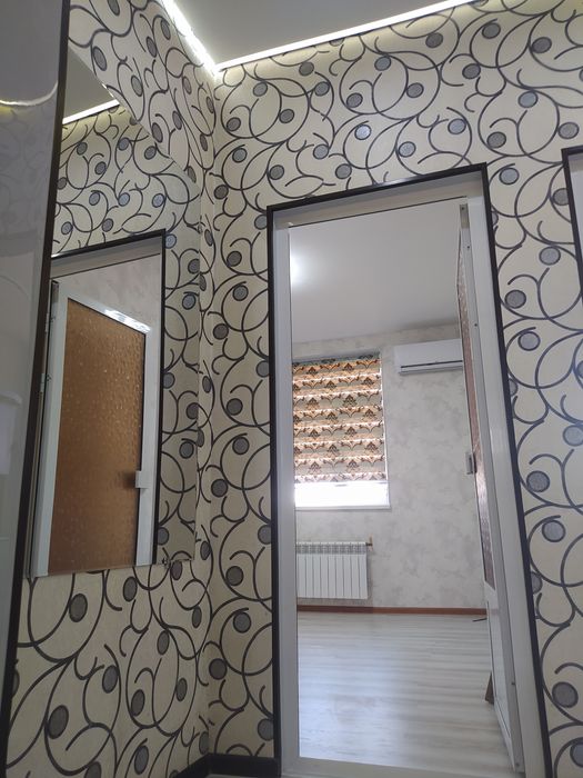 Продаётся 1х комнатная квартира в 5-Б мкр.  A. Jomiy da 1x kvartira