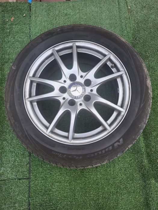 Jante mercedes originale+anvelope vara Nexen putin folisite
