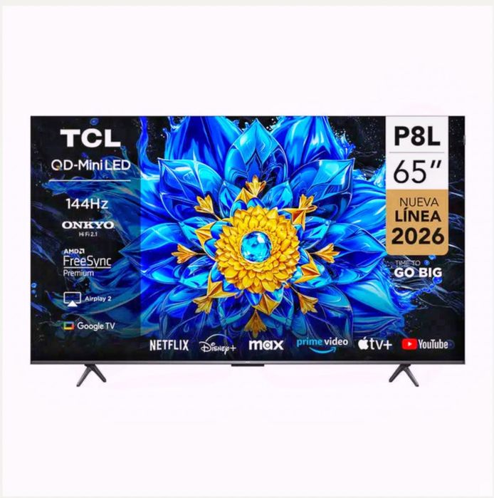 Telvizr TCL 75P8L QD-Mini LED . Для дома.