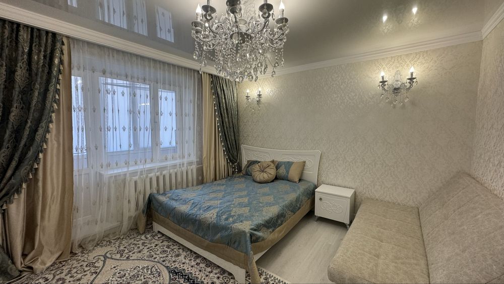 Шторы с покрывалом