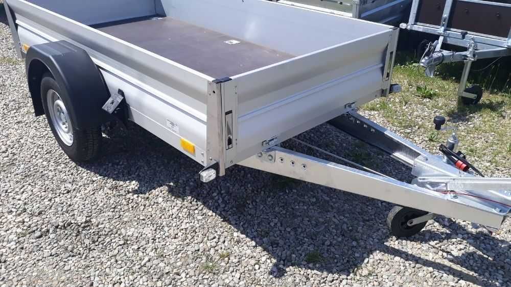Remorci profesionale noi,universale 2 axe ,cu frana 750-3500 kg