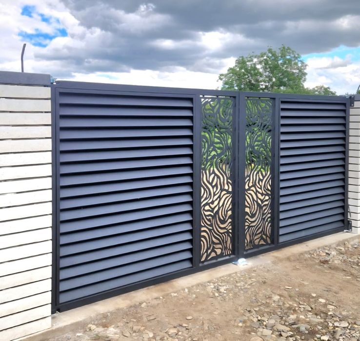 Poarta debitată la laser