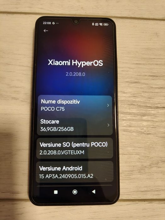 Smartphone Poco C75 256gb