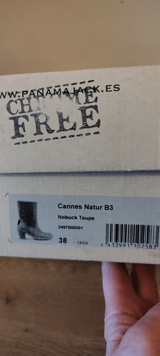 Боти естествена кожа .Panama Jack, нови.
