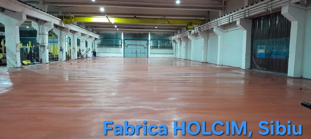 Beton Elicopterizat, finisat cu cuart, Pardoseli Industriale Betonate