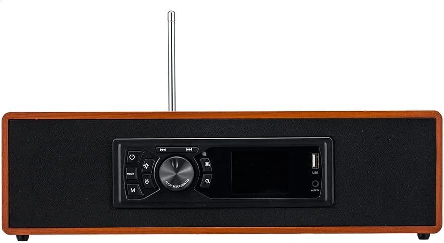 AOVOTO DAB+/FM Радио с Bluetooth, Цветен Дисплей и Дистанционно