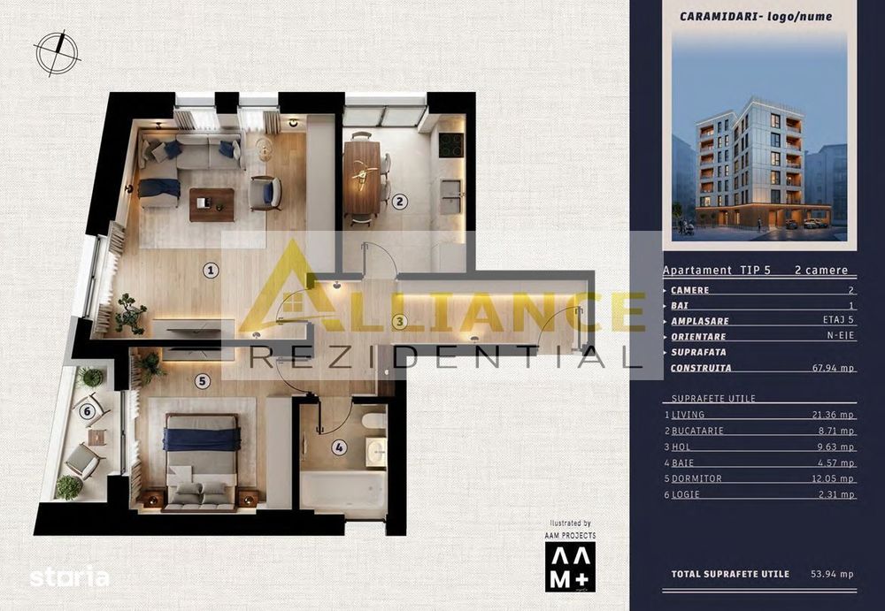 Caramidari Residence | Locatie Premium | Parc + Metrou | 1-5 Camere — fotografia 3