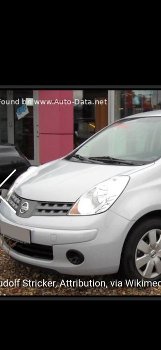 Ляв Фар Оригинален За Nissan Note 2005-2009 Година Нисан Ноте