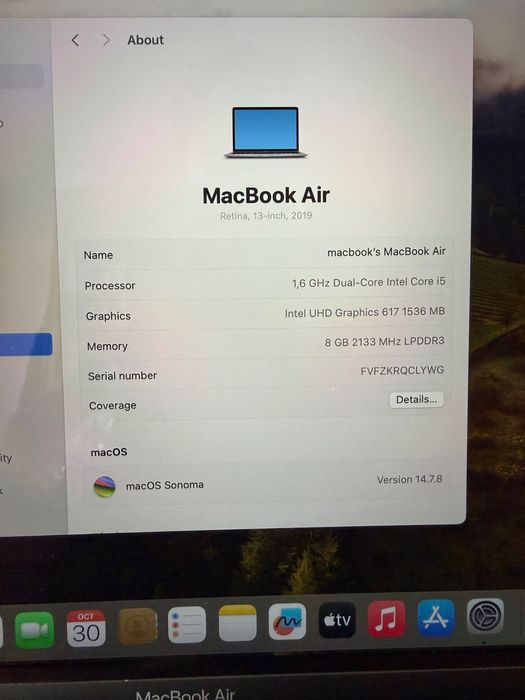 Apple MacBook Air 13" 2019