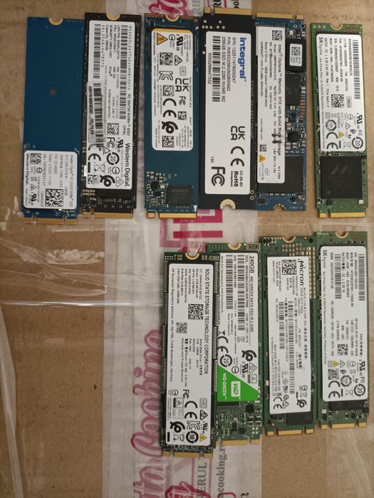 vand ssd nvme m2 pciex 3.0/sata3  2280 256gb second hand