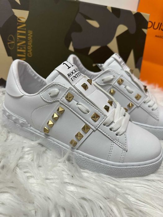 Valentino Rockstud Rockstud FULL WHITE 36 la 44 Verificare Colet