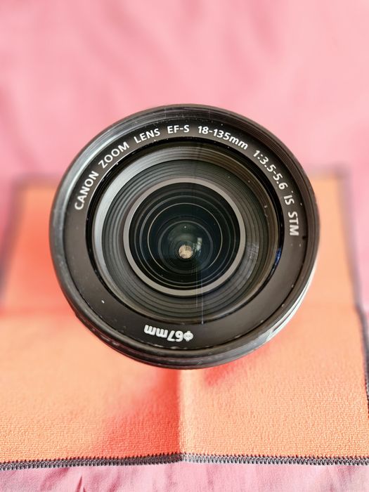 Объективы Canon EF-S 18-135mm IS STM и Canon EF 50