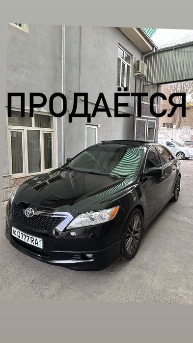 Toyota camry 40 черный цыет