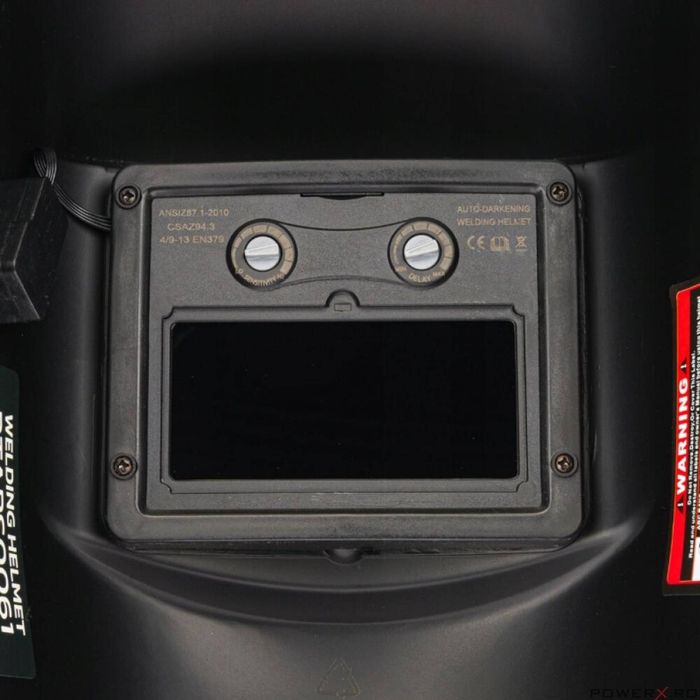 Masca sudura profesionala automata, camp vizual 92 x 42 mm, Red