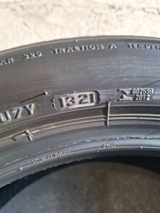 4 Летни гуми Бриджстоун 225/50/17 ДОТ21 7мм