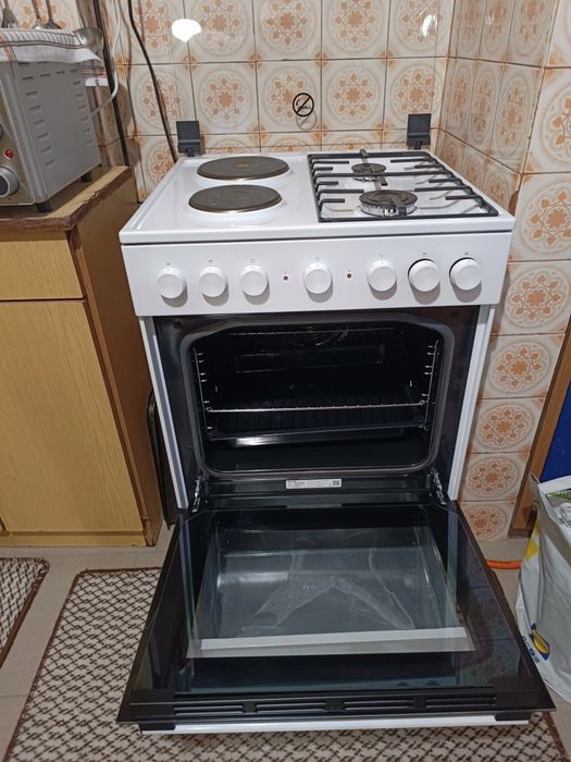 КОМБИНИРАНА ПЕЧКА-ФУРНА. тип свободностоящ  gorenje gk6b40wf