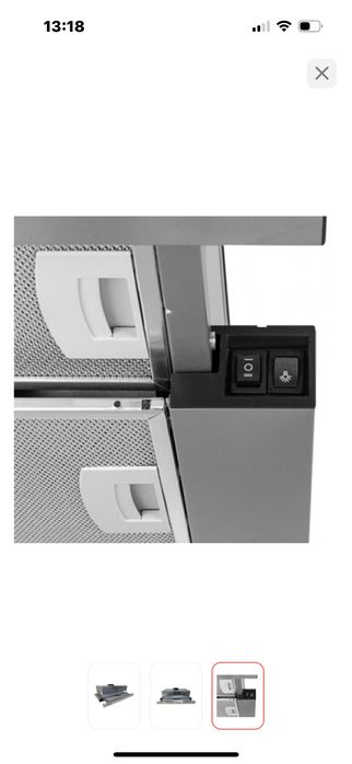 Вытяжка DAUSCHER DCH-8000IXA серебристый