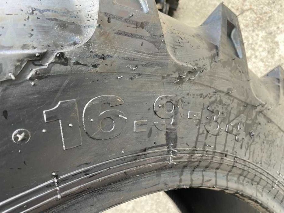 Anvelope noi 16.9-34 OZKA 14PR cauciucuri de tractor FIAT