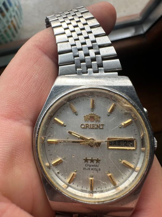 Часовник ORIENT Crystal 21 JEWELS Automatic Mechanical.